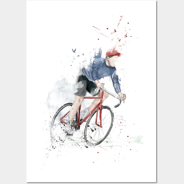 I want to ride my bicycle Wall Art by soltib